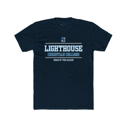 Vintage FITTED LCC Makos Unisex Premium Cotton Crew Tee