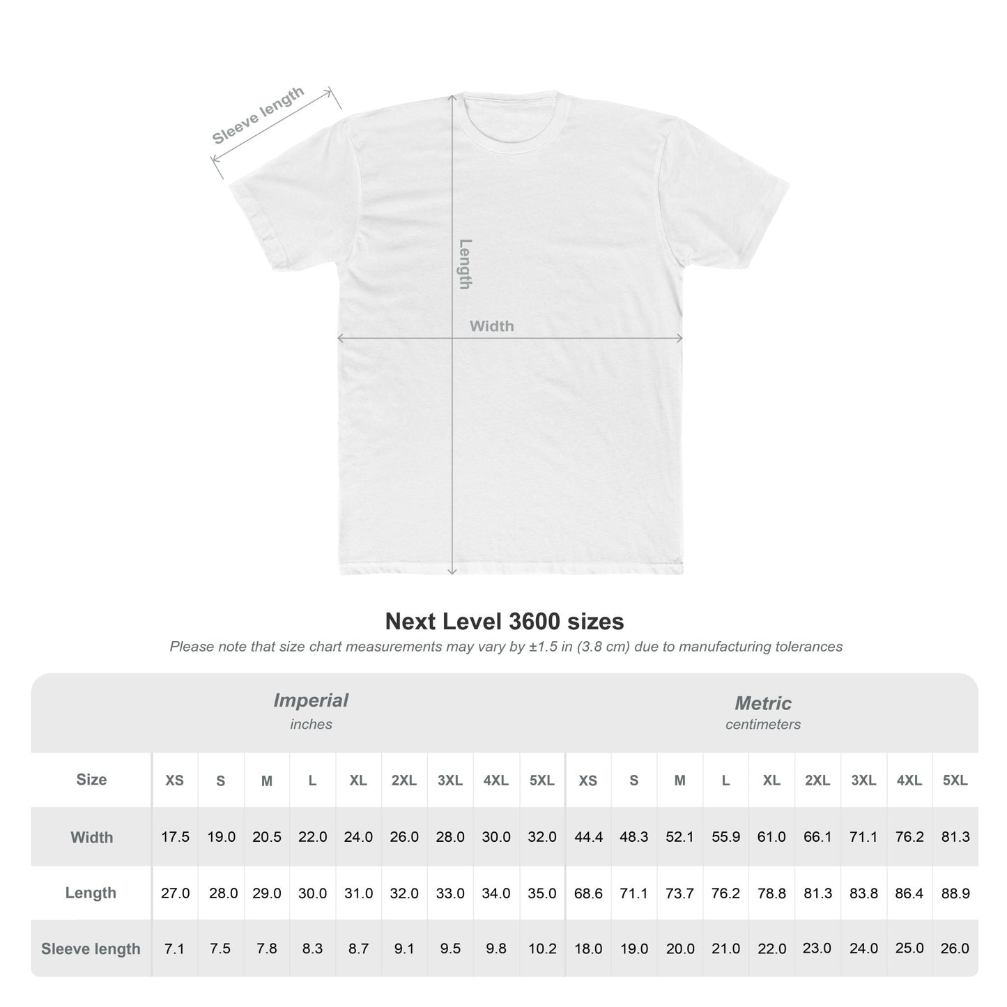 Vintage FITTED LCC Makos Unisex Premium Cotton Crew Tee
