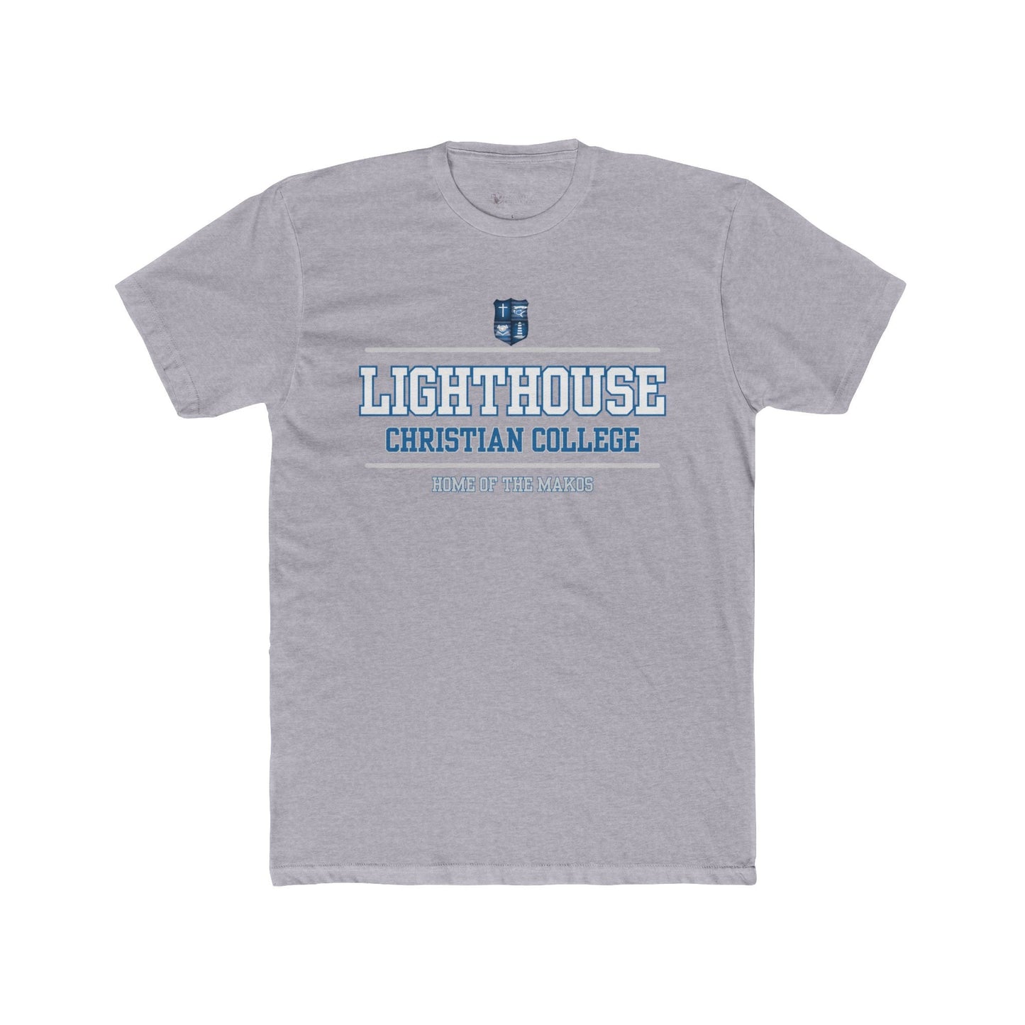 Vintage FITTED LCC Makos Unisex Premium Cotton Crew Tee