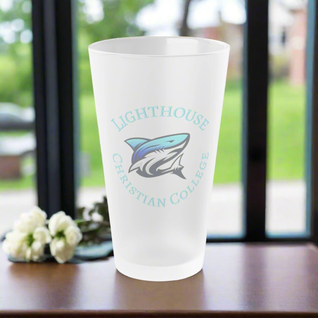 Frosted LCC 16oz Glass