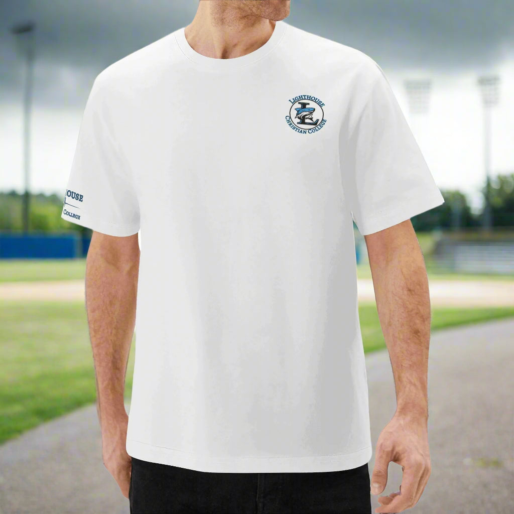LCC chest logo Unisex Moisture Wicking Full Cut T-Shirt