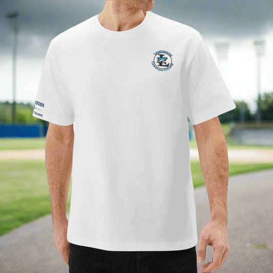 LCC chest logo Unisex Moisture Wicking Full Cut T-Shirt