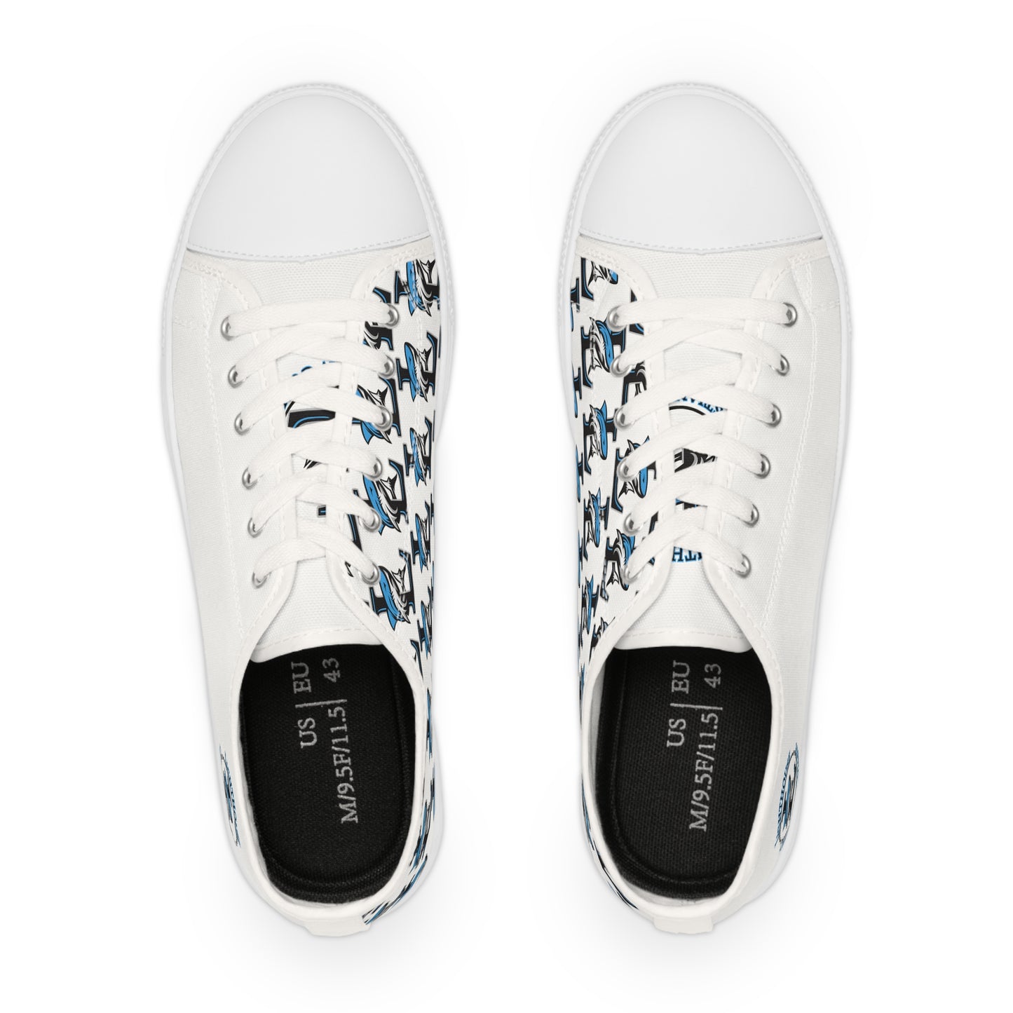 Men's Makos Low Top Sneakers — White Casual Canvas Shoes