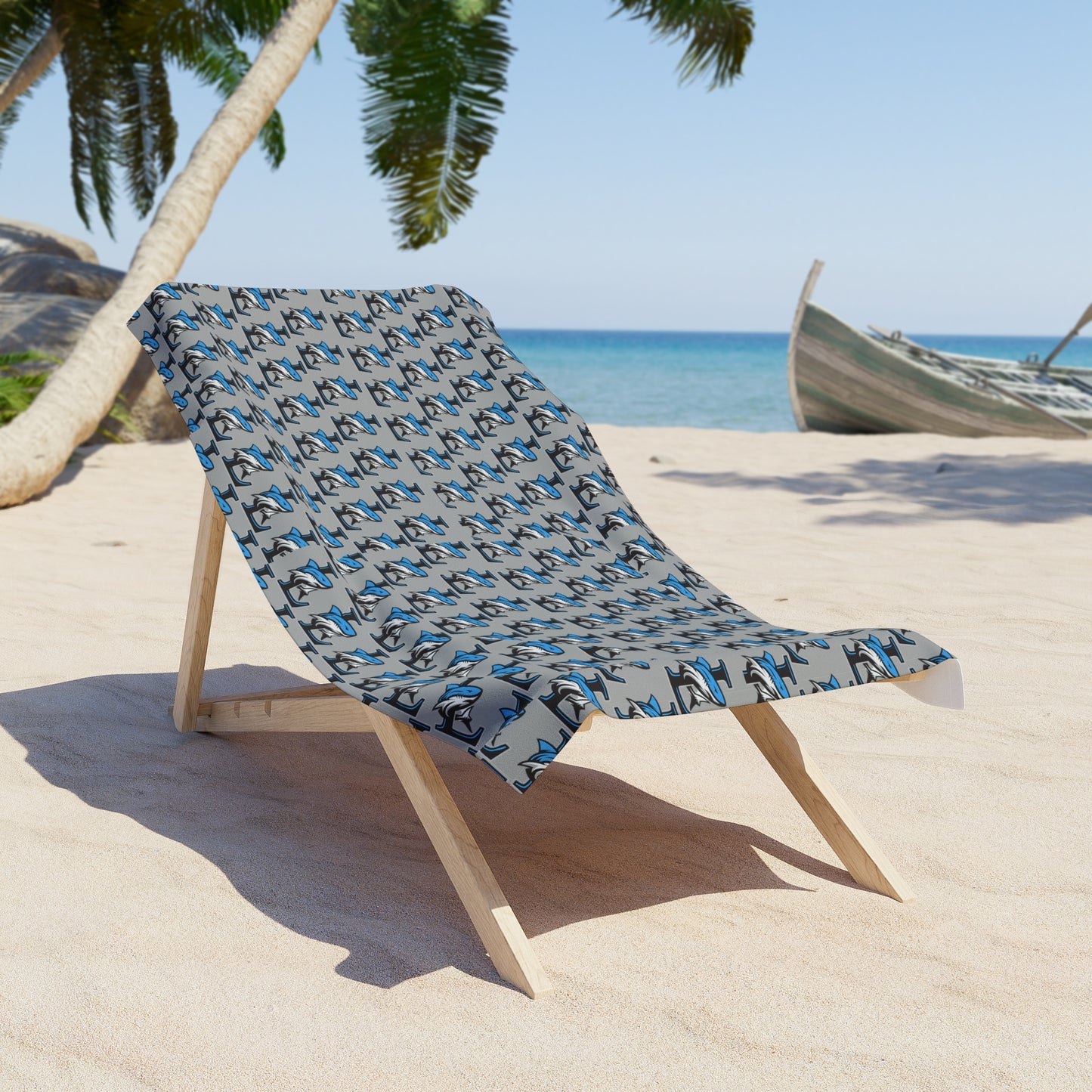 Making Mako Waves Beach Towel