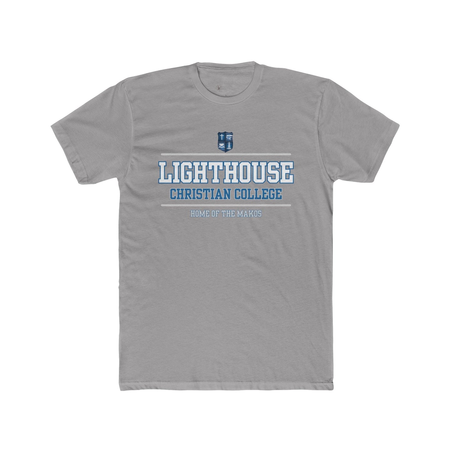 Vintage FITTED LCC Makos Unisex Premium Cotton Crew Tee