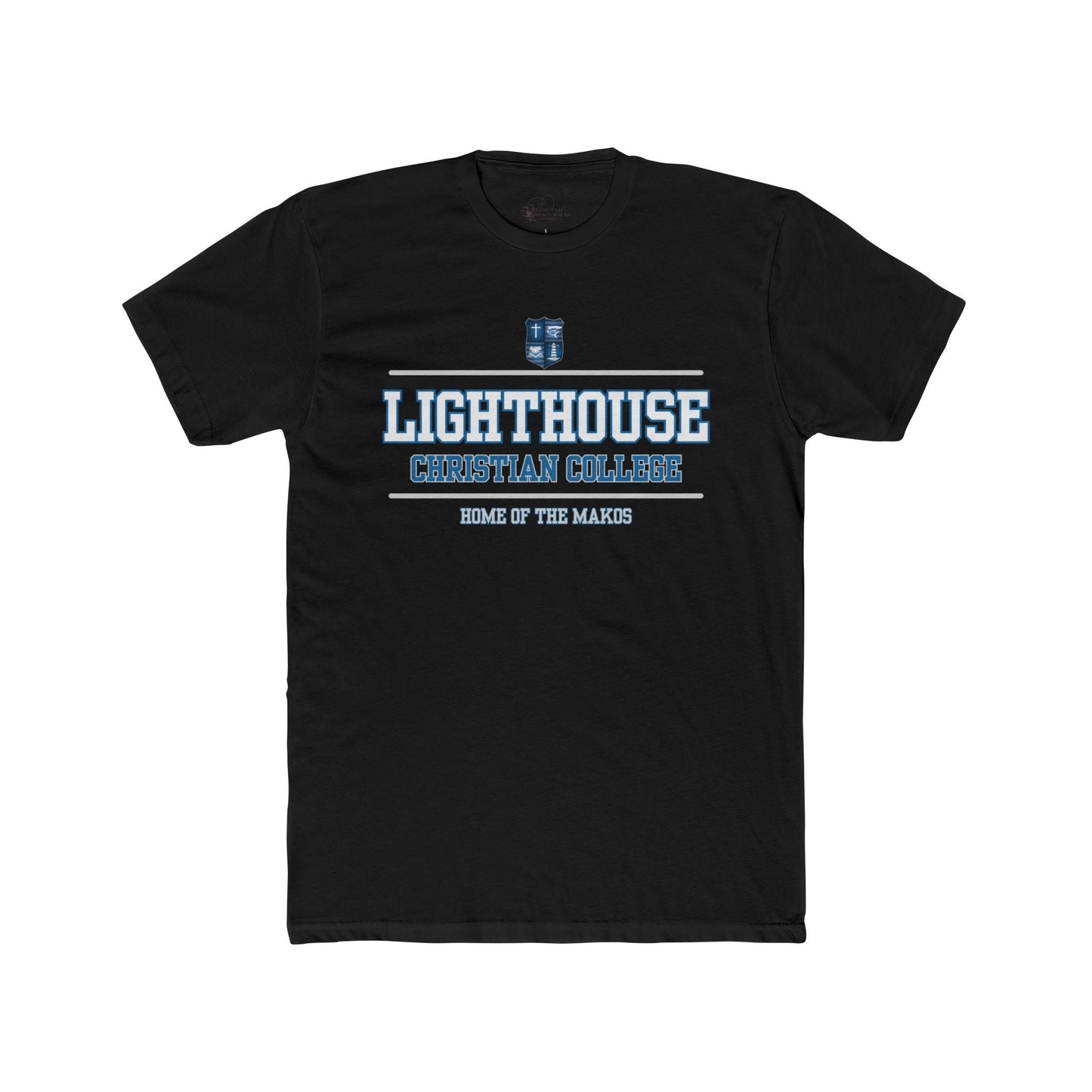 Vintage FITTED LCC Makos Unisex Premium Cotton Crew Tee