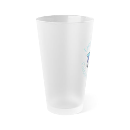 Frosted LCC 16oz Glass
