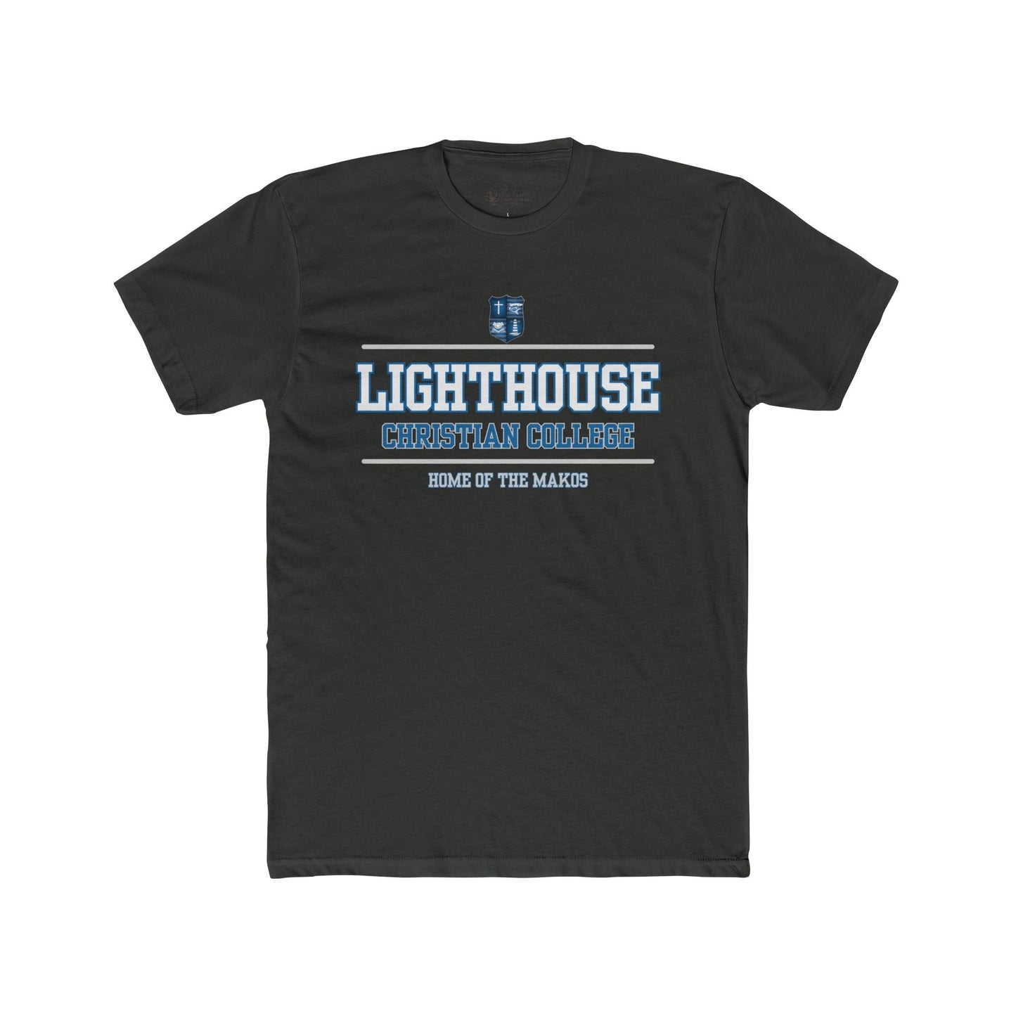 Vintage FITTED LCC Makos Unisex Premium Cotton Crew Tee