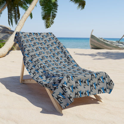 Making Mako Waves Beach Towel